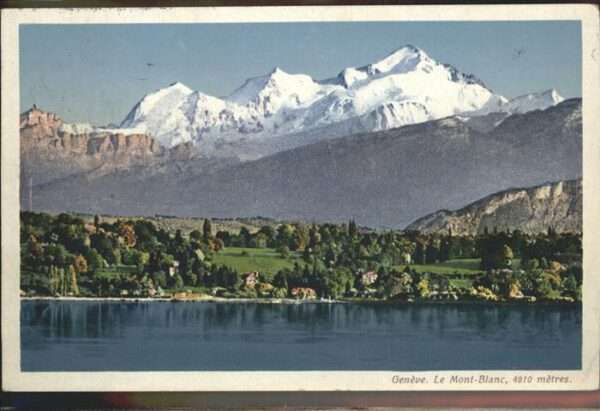 Geneve GE Le Mont Blanc