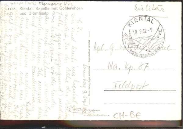 Kiental Kapelle Goldernhorn – Bild 2