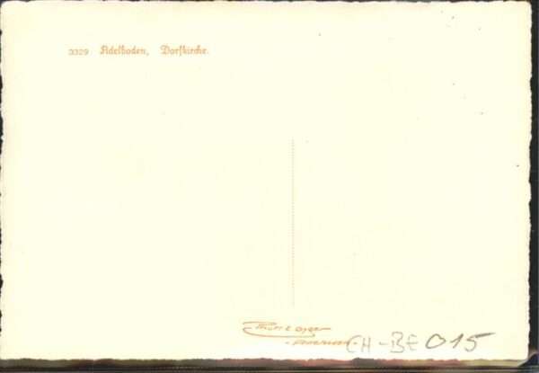 Adelboden Dorfkirche – Bild 2