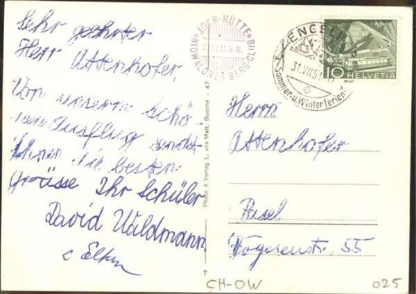 Jochpass Jochhütte Sesselbahn – Bild 2