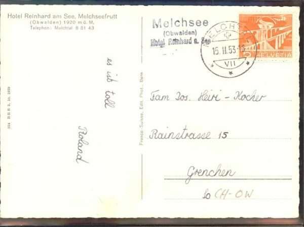 Melchsee-Frutt Hotel Reinhard Hohenstollen – Bild 2