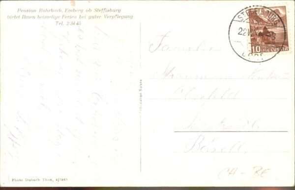 Steffisburg Emberg Pension Rohrbach – Bild 2