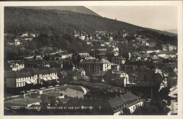 Neuchatel NE Maternite vue sur Bel-air