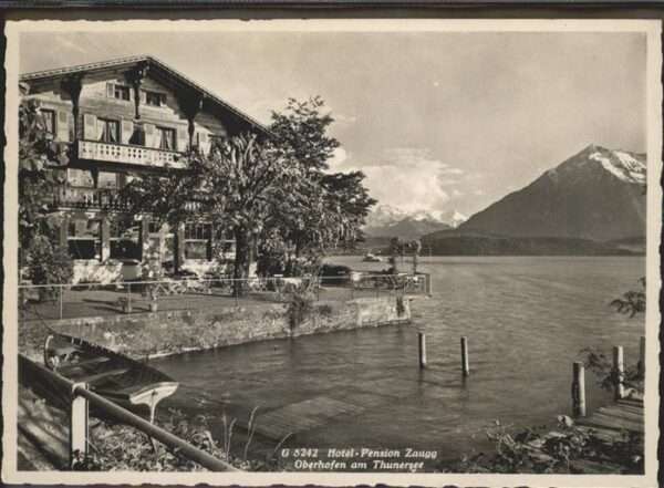 Oberhofen Thunersee Hotel Zaugg