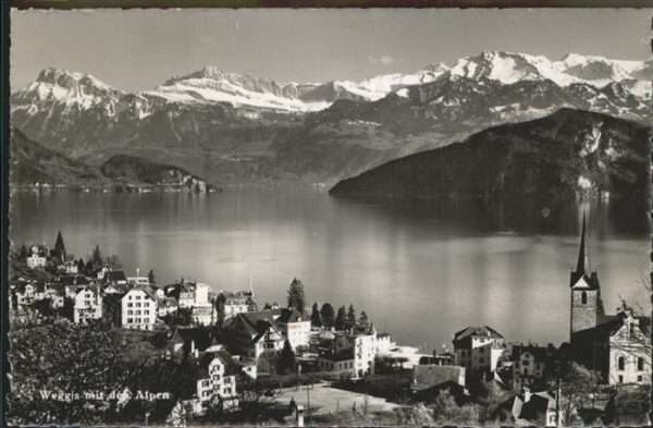 Weggis Vierwaldstaettersee Alpen