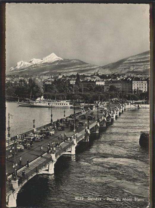 Geneve GE Pont du Mont-Blanc