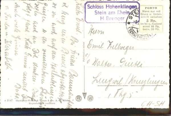 Stein Rhein Burg Hohenklingen – Bild 2