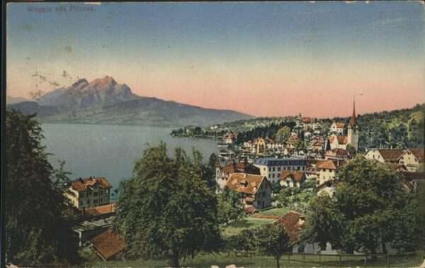 Weggis Vierwaldstaettersee Pilatus