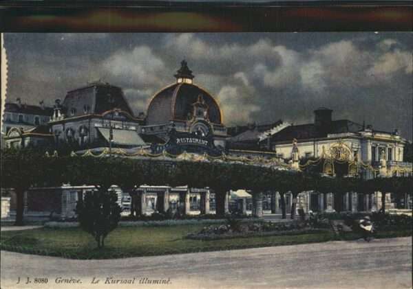 Geneve GE Le Kursaal illumine