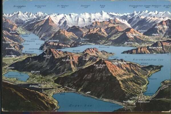 Rigi Kulm Rigi-Relief