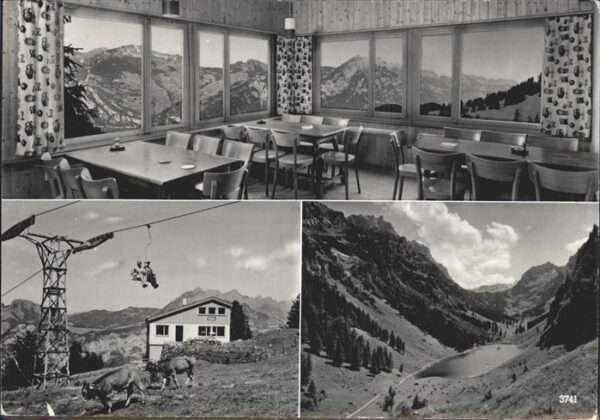 Filzbach Berggasthaus Habergschwend Sesselbahn