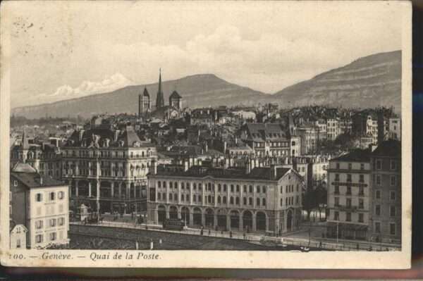 Geneve GE Quai de la Poste