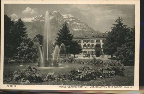 Glarus GL Hotel Glarnerhof Wiggis