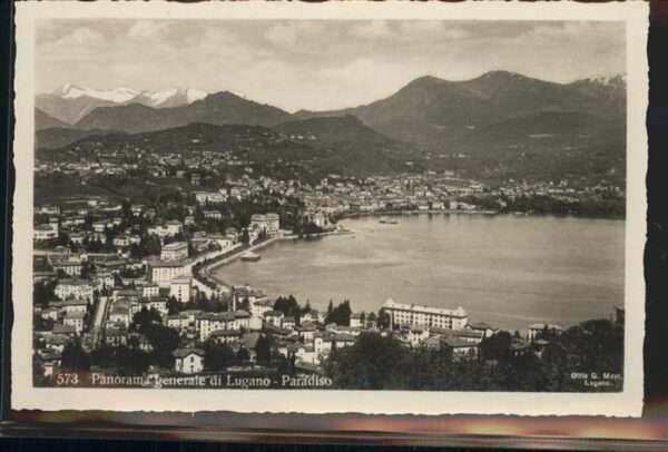 Lugano TI Gesamtansicht