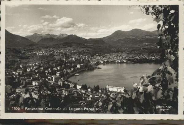 Lugano TI Panorama generale
