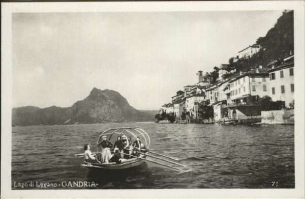 Gandria Lago di Lugano Lago di Lugano