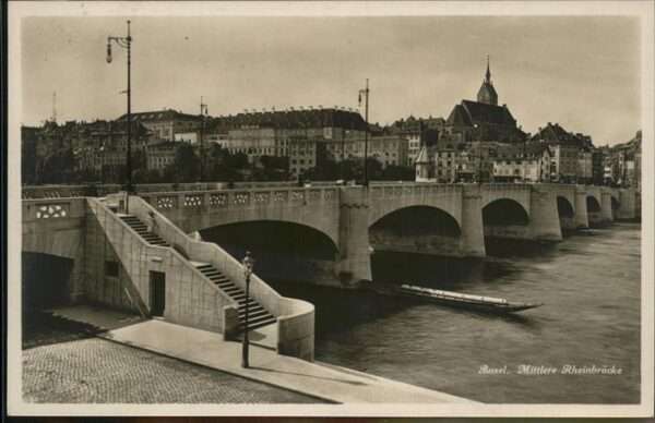 Basel BS Mittlere Rheinbrücke