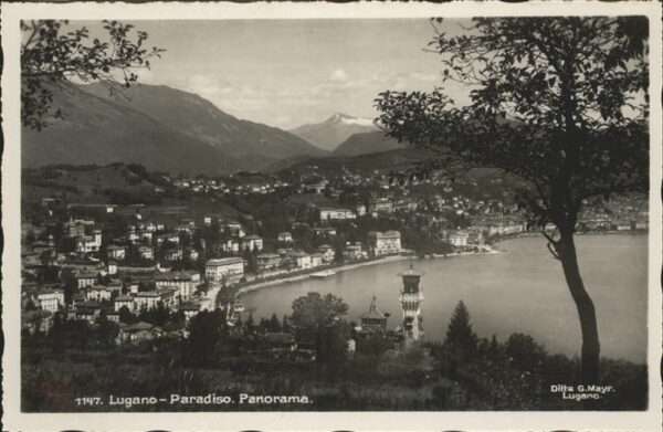 Lugano TI Panorama