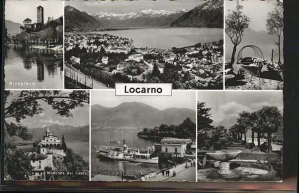 Locarno TI Madonna del Sasso Rivaplana Lago Maggio