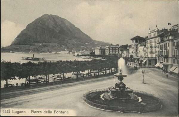 Lugano TI Piazza della Fontana