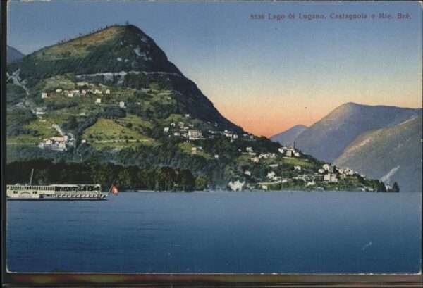 Castagnola Monte Bre Lago di Lugano