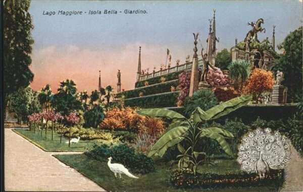 Isola Bella Lago Maggiore Giardino