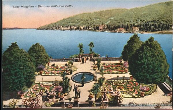 Isola Bella Lago Maggiore Giardino dell'Isola