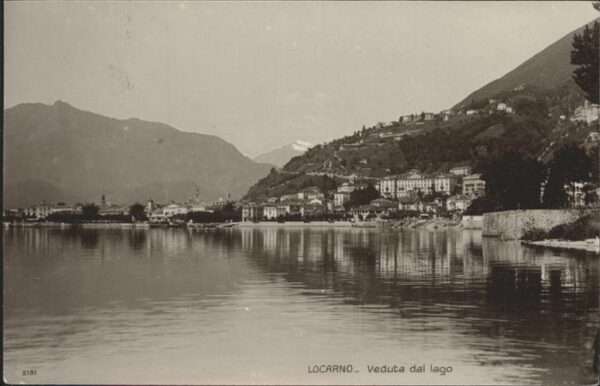 Locarno TI Veduta dal Lago