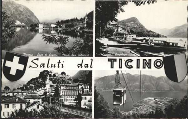 Bissone Lago di Lugano Monte San Salvatore Lung