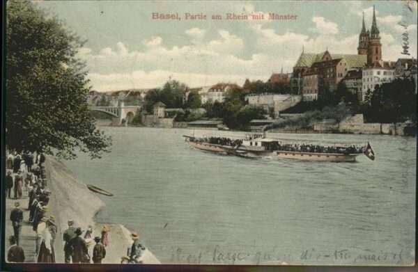 Basel BS Rhein Münster Rheindampfer