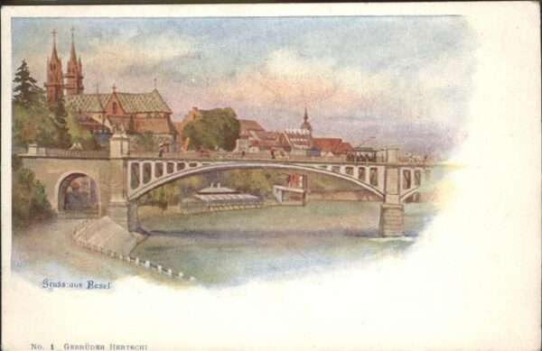 Basel BS Wettsteinbrücke