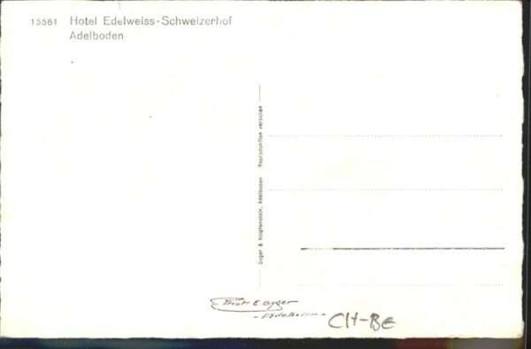 Adelboden Hotel Edelweiss-Schweizerhof – Bild 2