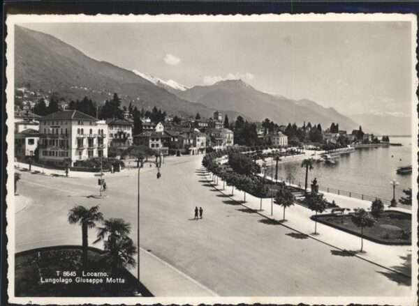 Locarno TI Lungolargo Giuseppe Motta