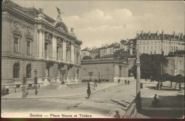 Geneve GE Place Neuve Theatre Theater