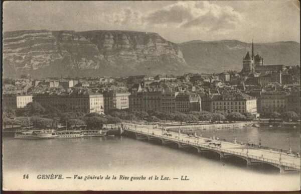 Geneve GE Rive gauche Lac See