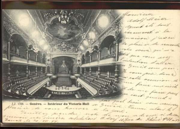 Geneve GE Victoria Hall Theater
