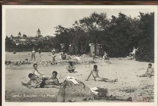 Estavayer-le-Lac Plage Strand