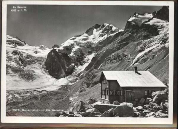 Bernina Bovalhütte Piz Bernina