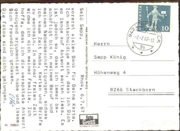 Rheineck SG Stadt Kirche – Bild 2