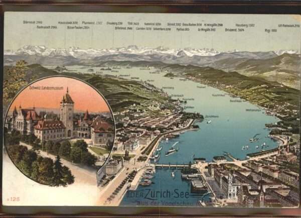 Zuerich Alpen See