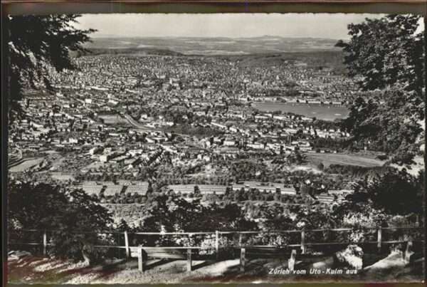Zuerich Vom Uto-Kulm aus