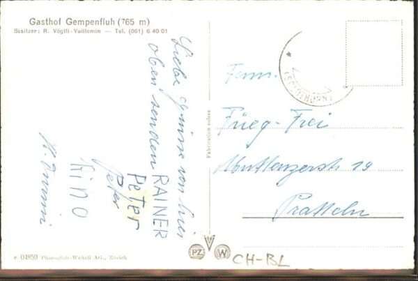 Gempenfluh Gasthof Passwang Kellenber Alpen – Bild 2