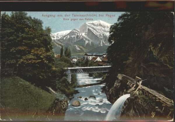 Bad Ragaz Ragatz Taminaschlucht