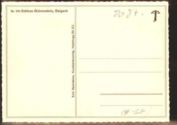 Balgach Schloss Grünenstein – Bild 2