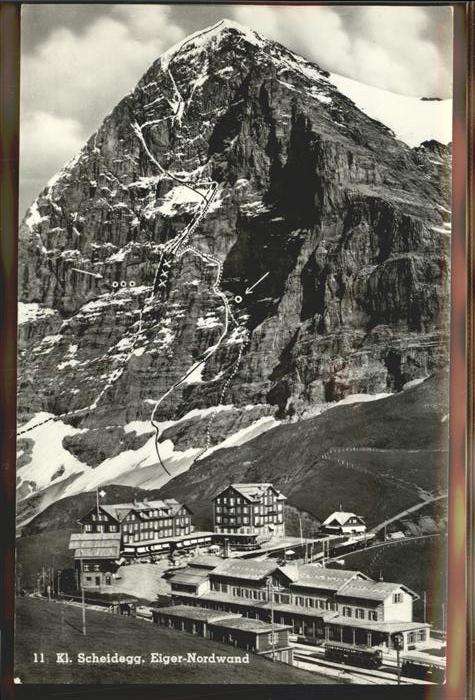 Scheidegg BE Klein Scheidegg Eiger Nordwand