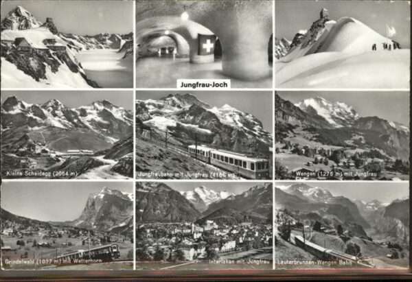 Jungfraujoch KleineScheidegg Grindelwald Jugfraubahn