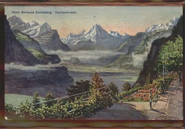 Seelisberg UR Gartenterasse Hotel Bellevue