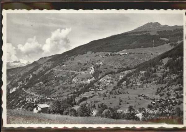St Luc La route Vissoye