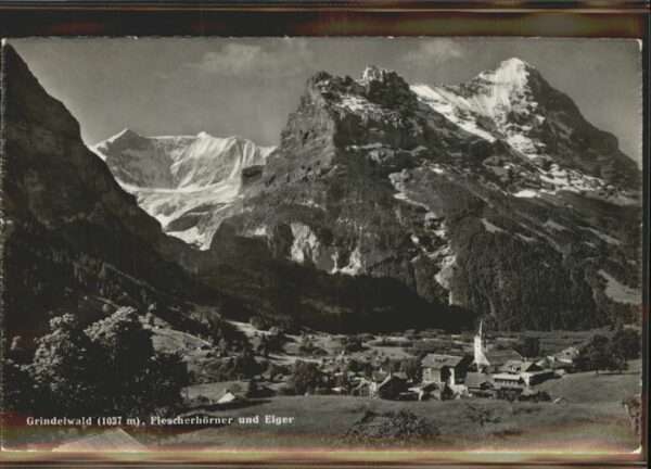 Grindelwald Fiescherhörner Eiger