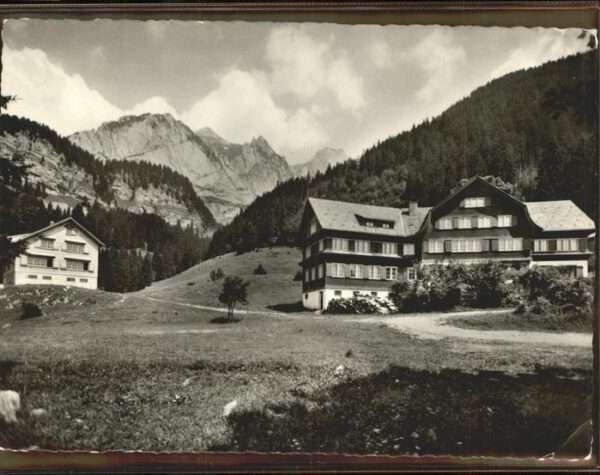 Wildhaus SG Bodenweidli St. Galler Jugendheim